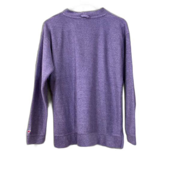 TCU Horned Frogs Terry Cloth Athleisure Top women’s S Purple embroidered logo - Picture 4 of 12